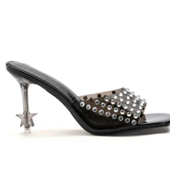 NEW Azalea Wang Minnie Star Heel - Picture 2 of 3